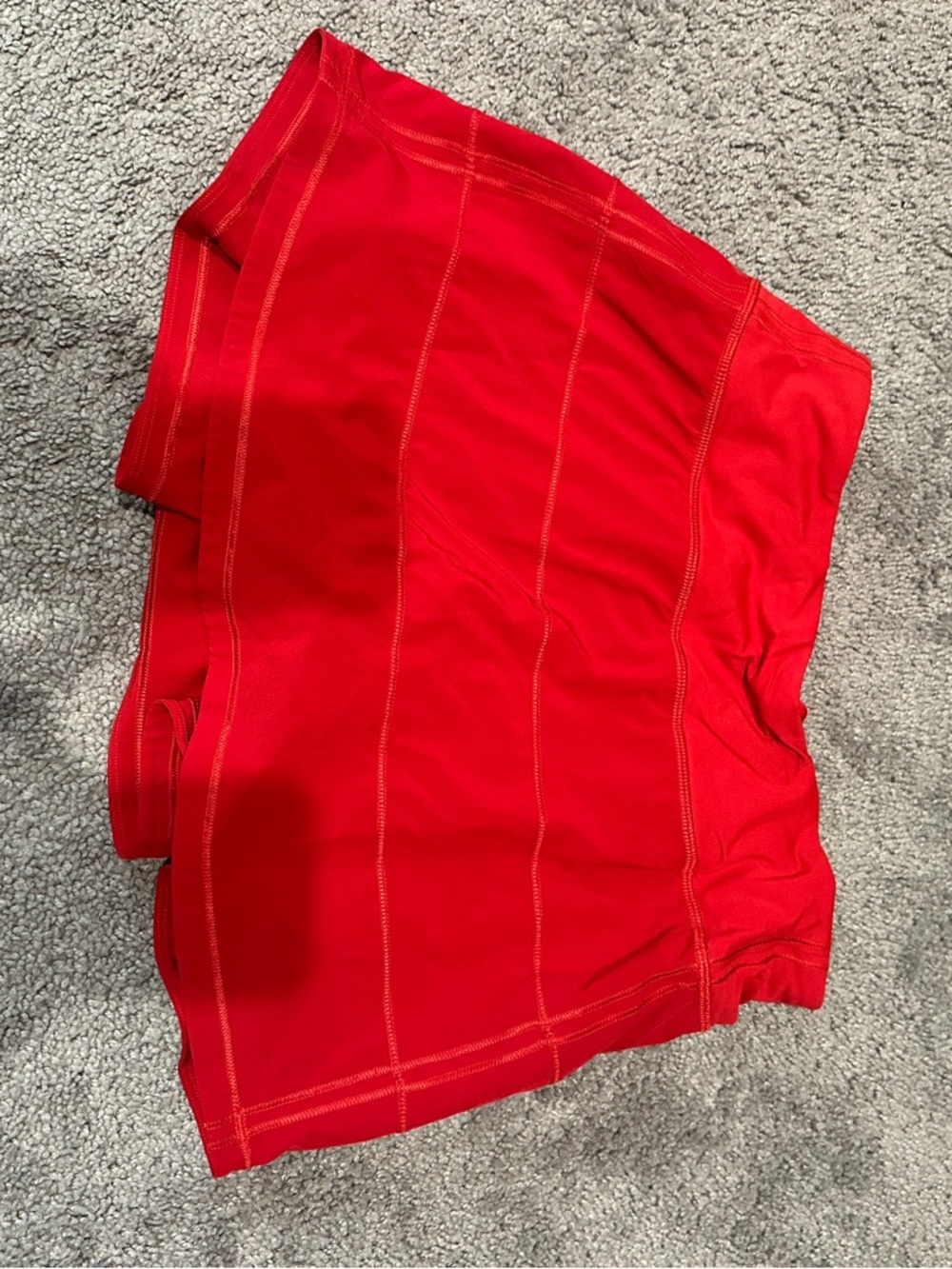 Red skirt
